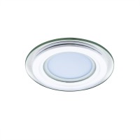 212030 Светильник ACRI CYL LED 6W 280LM БЕЛЫЙ/ПРОЗРАЧНЫЙ 4000K (в комплекте)