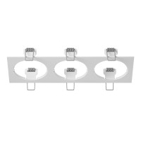 217536 Рамка INTERO 16 Triple QUADRO БЕЛЫЙ (в комплекте) 217536 Рамка INTERO 16 Triple QUADRO БЕЛЫЙ (в комплекте)