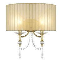 725623 (MB500012-2) Бра PARALUME 2x40W E14 ЗОЛОТО (в комплекте)