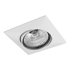 011030 Светильник LEGA QUA ADJ MR16/HP16 БЕЛЫЙ (в комплекте)