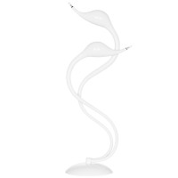 751926 (MT8098-2A WT) Настольная лампа Cigno collo 2х20W G4 БЕЛЫЙ (в комплекте)