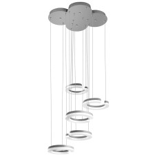 763439 Подвес UNITARIO 46W LED 5060LM СЕРЕБРО МАТОВЫЙ 3000K (в комплекте) 763439 Подвес UNITARIO 46W LED 5060LM СЕРЕБРО МАТОВЫЙ 3000K (в комплекте)