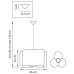 811134 (MD6005-3SL) Подвес PITTORE 3х40W E27 SILVER (в комплекте) 811134 (MD6005-3SL) Подвес PITTORE 3х40W E27 SILVER (в комплекте)