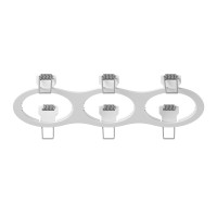 217636 Рамка INTERO 16 Triple ROUND БЕЛЫЙ (в комплекте) 217636 Рамка INTERO 16 Triple ROUND БЕЛЫЙ (в комплекте)