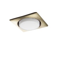 212121 Светильник TENSIO Q GX53 H4 220V SQUARE GREEN BRONZE (в комплекте)