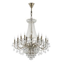 700291 (MD000009-29) Люстра подвесная CLASSIC 29х60W E14 БРОНЗА (в комплекте)