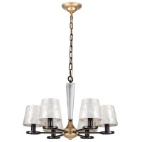 707061 (MD2018/6) Люстра PERLA 6х40W E14 (в комплекте)