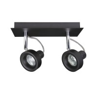 210127 Светильник VARIETA 16 HP16*2 ЧЕРНЫЙ (в комплекте)