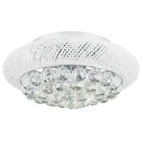 704064 (MX 300022-6) Люстра потолочная MONILE 6х40W E14 ХРОМ (в комплекте)