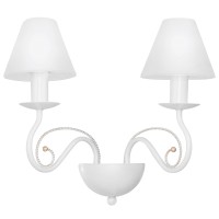 782620 (SB1063/2) Бра ESEDRA 2х40W E14 БЕЛЫЙ (в комплекте)