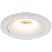 Точечный светильник Yin DL031-L12W3K-D-W