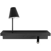 Настенный светильник Shelf 10216/2W Black Настенный светильник Shelf 10216/2W Black