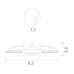 Точечный светильник Aqua A5440PL-1WH Artelamp Точечный светильник Aqua A5440PL-1WH Artelamp