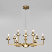 Подвесная люстра Cariso 60150/10 латунь Подвесная люстра Cariso 60150/10 латунь