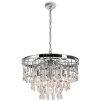 Подвесная люстра Linn MOD091PL-05CH Подвесная люстра Linn MOD091PL-05CH
