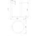 Подвесной светильник Float 90285/1 белый Подвесной светильник Float 90285/1 белый