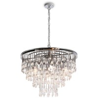 Подвесная люстра Linn MOD091PL-07CH Подвесная люстра Linn MOD091PL-07CH