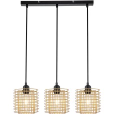 Подвесной светильник Grid 10190/3S Gold