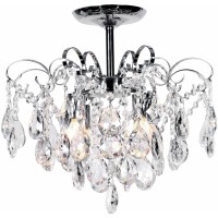 Потолочная люстра Crown 1113/4PL Chrome Потолочная люстра Crown 1113/4PL Chrome