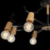 Потолочная люстра Sven 10024/8 Black Потолочная люстра Sven 10024/8 Black