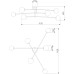 Потолочная люстра Netz 30181/6 хром Потолочная люстра Netz 30181/6 хром