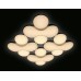 Потолочная люстра Orbital Granule FG1066/4 WH 208W D720*720