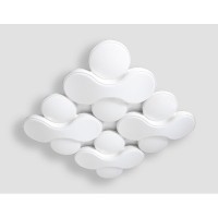 Потолочная люстра Orbital Granule FG1066/4 WH 208W D720*720 Потолочная люстра Orbital Granule FG1066/4 WH 208W D720*720