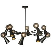 Потолочная люстра Halley 10046/10 Black