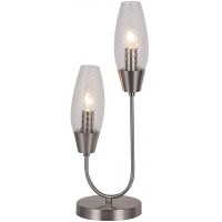 Интерьерная настольная лампа Desire 10165/2 Nickel Интерьерная настольная лампа Desire 10165/2 Nickel