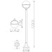 Наземный фонарь Monaco A1496PA-1BK Artelamp Наземный фонарь Monaco A1496PA-1BK Artelamp