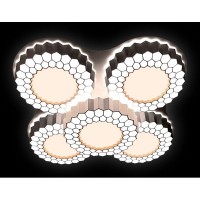 Потолочная люстра Orbital Hi-tech FH13/5 WH 160W D550*550 Потолочная люстра Orbital Hi-tech FH13/5 WH 160W D550*550