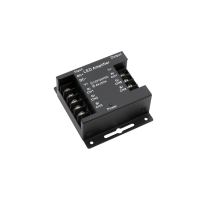 Усилитель RGB,24А,Черный, AMP-RGB-24A-Bl