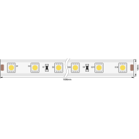 Лента светодиодная 220, SMD5050, 60LED/м, кат 50м, 14,4 Вт/м, IP68, Теплый белый (2700-3000К Теплый белый)