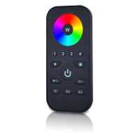 Кнопочный пульт R-4RGB на 4 зоны для RGB ленты Кнопочный пульт R-4RGB на 4 зоны для RGB ленты