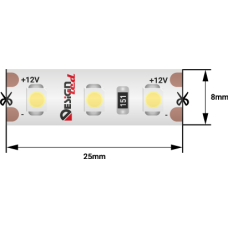 Лента светодиодная LUX, 3528, 120 LED/м, 9,6 Вт/м, 12В, IP65, Нейтральный белый (4000K) Лента светодиодная LUX, 3528, 120 LED/м, 9,6 Вт/м, 12В, IP65, Нейтральный белый (4000K)