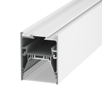 Подвесной/встраиваемый/накладной алюминиевый профиль L5570, белый