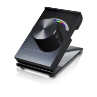 Радио пульт DESK-RGB с валкодером на 1 зону для RGB ленты Радио пульт DESK-RGB с валкодером на 1 зону для RGB ленты