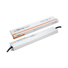 Ультратонкий блок питания в металлическом корпусе, IP67, 200W, 12V