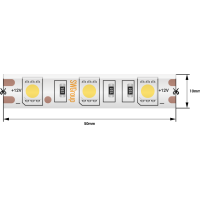 Лента светодиодная стандарт 5050, 60 LED/м, 14,4 Вт/м, 12В , IP65, Цвет: Желтый