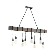 3740/8 LN19 141 черный Люстра E27 8*60W 220V KLAUS