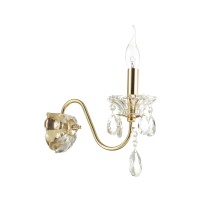 4724/1W ODL20 495 золотой/хрусталь Бра E14 1*40W 220V KUVIA 4724/1W ODL20 495 золотой/хрусталь Бра E14 1*40W 220V KUVIA