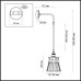 3799/1 LN19 165 золотой, прозрачный Подвес E14 1*40W 220V JESS