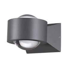 358154 NT19 153 темно-серый Ландшафтный настенный светильник IP54 LED 4000K 6W 85 - 265V CALLE