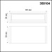 358104 NT19 009 черный Светильник Волвошер IP20 LED 4000K 5W 24V RATIO