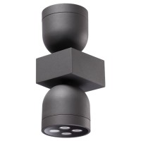 358114 NT19 148 темно-серый Ландшафтный настенный светильник IP65 LED 3000К 20W 100-240V GALEATI