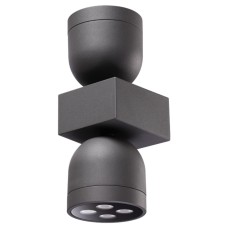358114 NT19 148 темно-серый Ландшафтный настенный светильник IP65 LED 3000К 20W 100-240V GALEATI