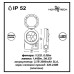 357437 NT18 178 белый/зеленый Ландшафтный светильник IP52 LED 0,5W+1,44W 220-240V TRIP