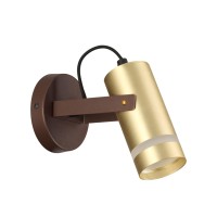 4444/1W LN20 045 коричневый, золотой Бра GU10 1*5W 220V HARPER