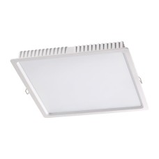 358034 NT19 079 белый Встраиваемый светильник IP20 LED 4100К 20W 220V LUNA