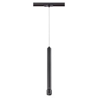 357981 NT19 046 черный Трековый светильник IP20 LED 7W 3000К 220V EDDY